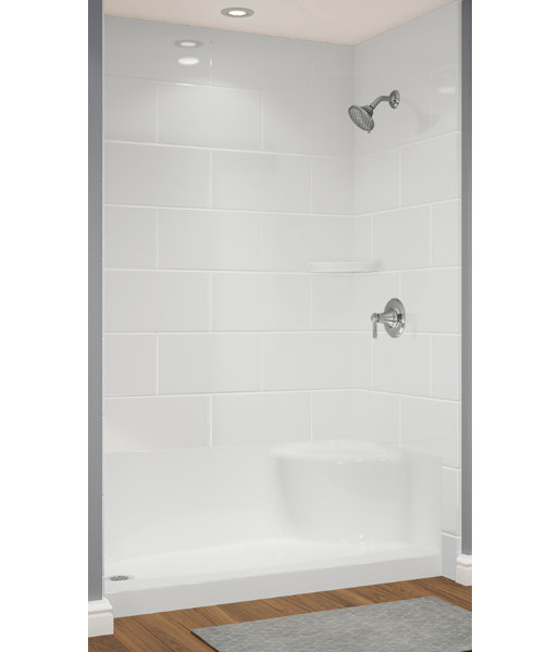 Fiberglass deals shower stall